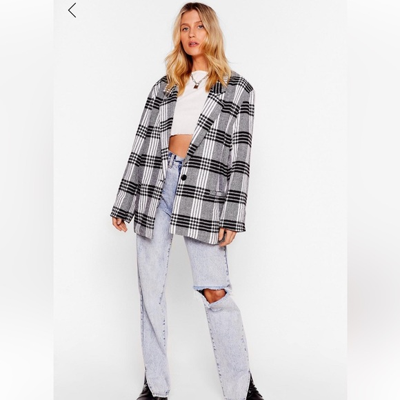 Check blazer - Picture 3 of 4